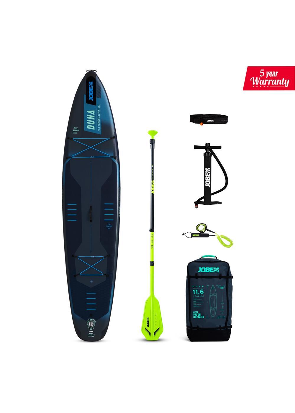 Jobe Inflatable Stand Up Paddle Board Package (SUP) - Duna 11.6 - Jobe Sports Australia